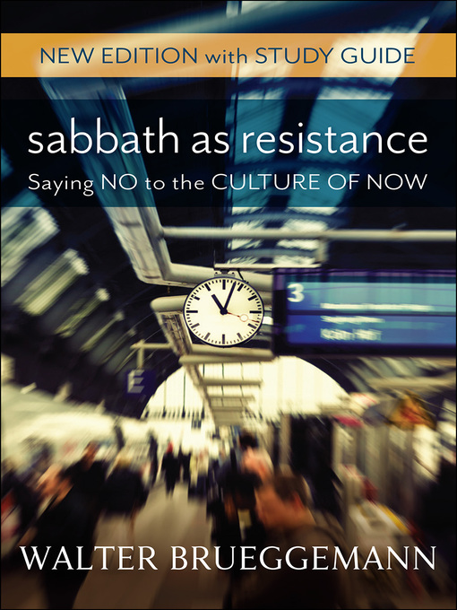 Cover image for Sabbath as Resistance, New Edition with Study Guide